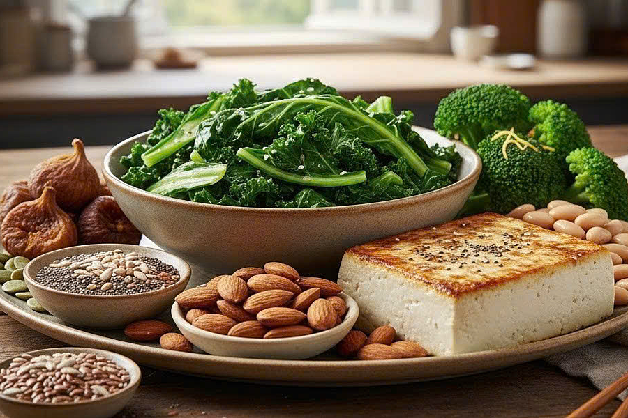 Canxi từ thực vật có đủ cho xương chắc khỏe không?