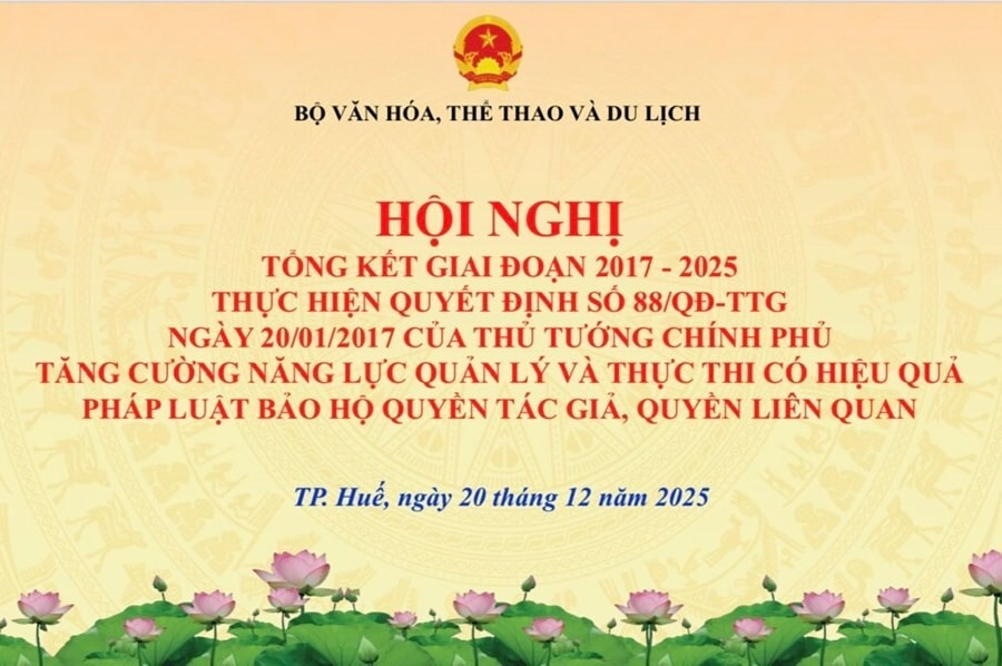 Tổng kết, chia sẻ kinh nghiệm quản lý, thực thi quyền tác giả, quyền liên quan