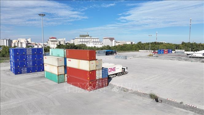 Cảng cạn Tân Cảng - Mộc Bài (Tây Ninh) chính thức đi vào vận hành