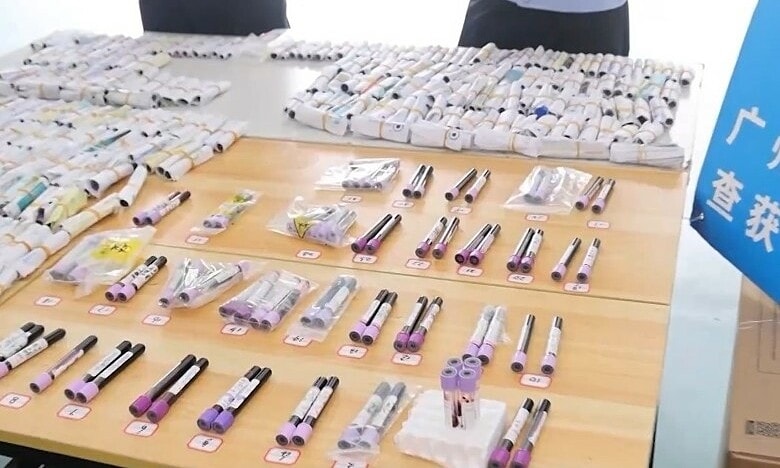 Đường dây 'xét nghiệm chui' thu gom máu thai phụ khắp Trung Quốc