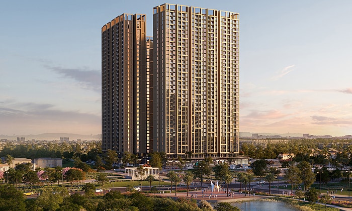 The Parkland sở hữu gần 17 ha không gian xanh, mặt nước