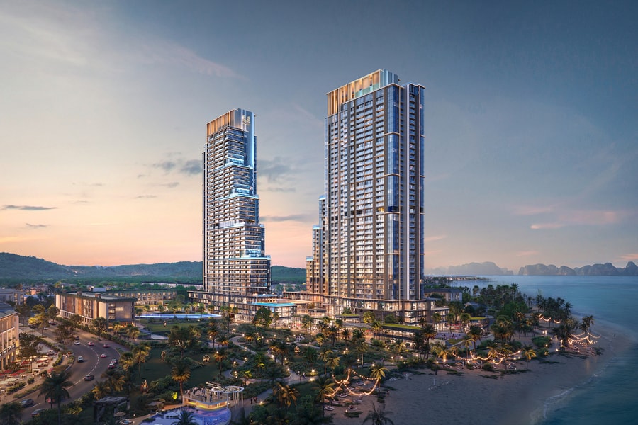 BIM Group triển khai thi công tháp Aria Bay tại Quảng Ninh