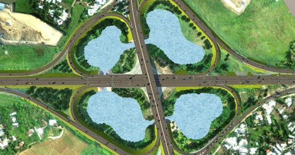 CLIP: Khởi công nút giao Quốc lộ 14B với tuyến cao tốc Đà Nẵng - Quảng Ngãi