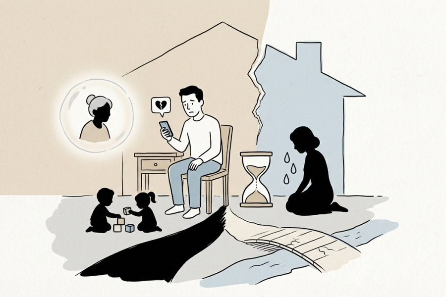 Vợ ngoại tình đôi ba lần tôi mới phát hiện