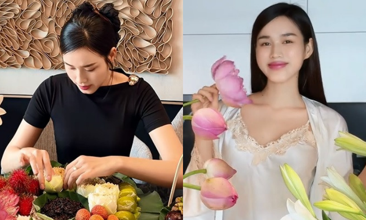 Thú vui làm bánh, cắm hoa của Đỗ Thị Hà