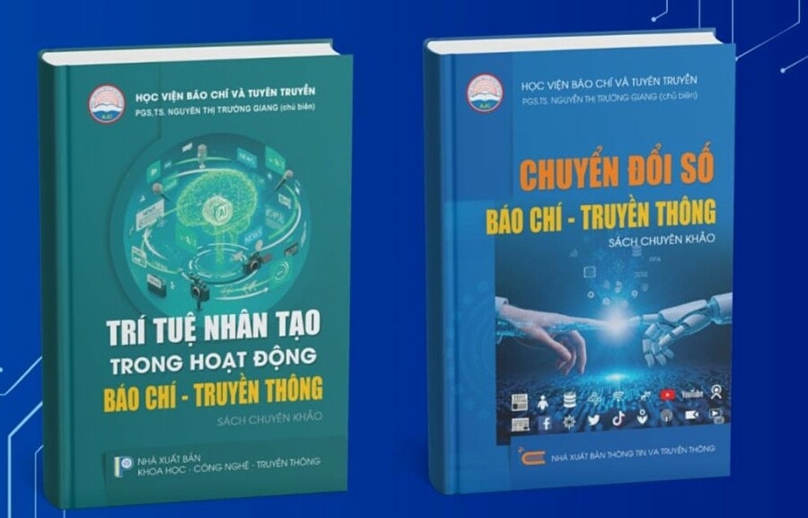 Hai cuốn sách về AI và chuyển đổi số trong truyền thông