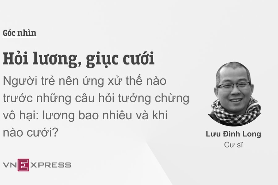 Hỏi lương, giục cưới