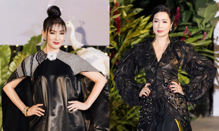 Dàn mỹ nhân một thời diễn áo dài lãnh Mỹ A