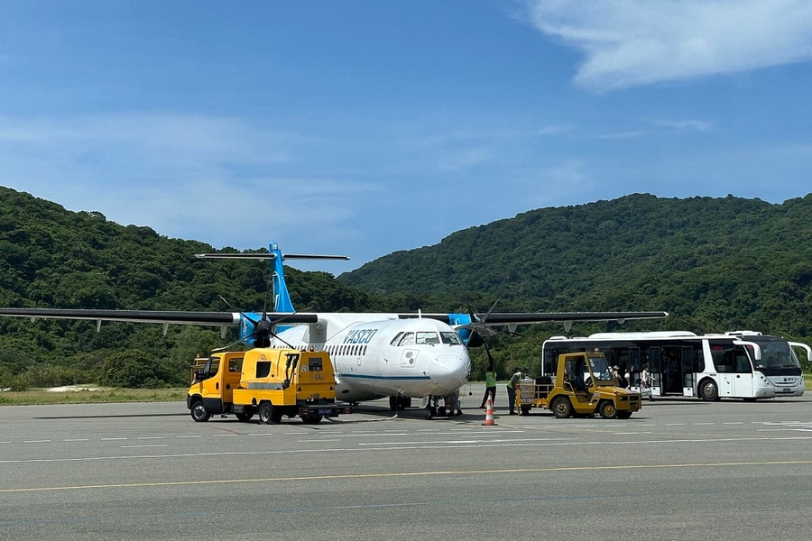 Làm cáp treo từ sân bay Cỏ Ống về trung tâm Côn Đảo để bảo vệ rừng