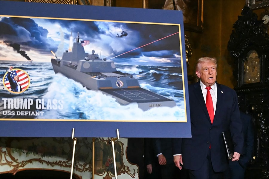 Dàn tên lửa, pháo điện từ dự kiến trang bị cho chiến hạm lớp Trump