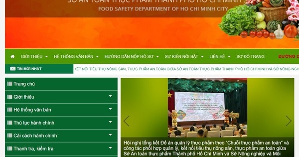 Sở An toàn thực phẩm TPHCM: Chưa phát hiện sai phạm trong quản lý an toàn thực phẩm