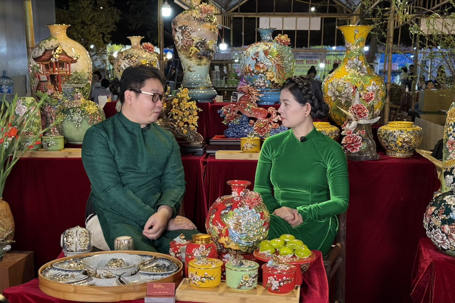 Lan tỏa tinh hoa làng nghề trong không gian số