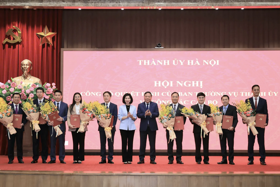 Hà Nội điều động, phân công lãnh đạo chủ chốt các sở, ngành