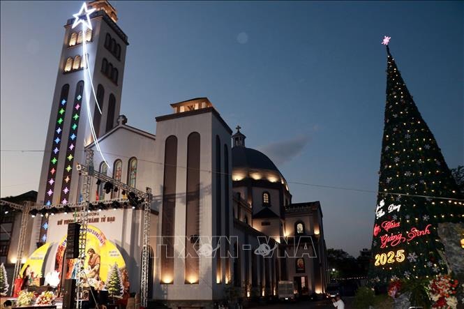 Lung linh đêm Giáng sinh tại Ninh Bình