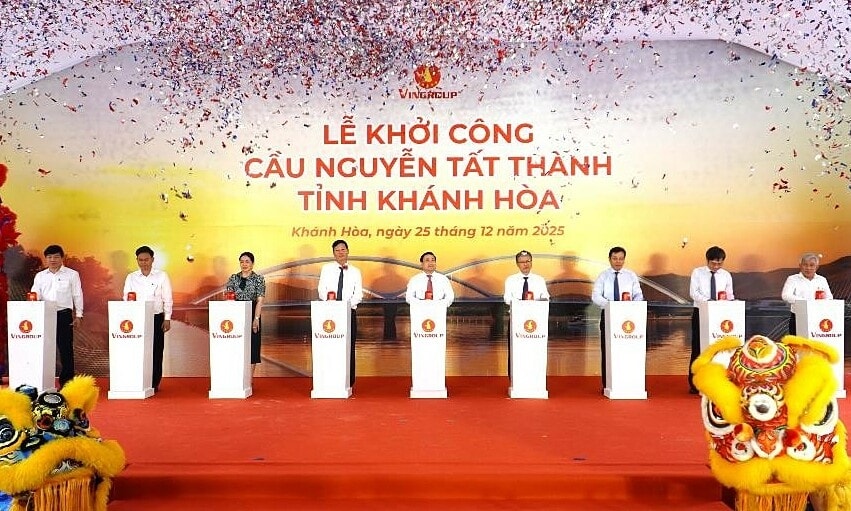 Vinhomes khởi công cầu Nguyễn Tất Thành tại Khánh Hòa