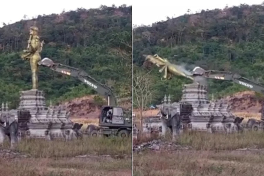 Thái Lan giải thích lý do phá tượng thần Hindu ở biên giới