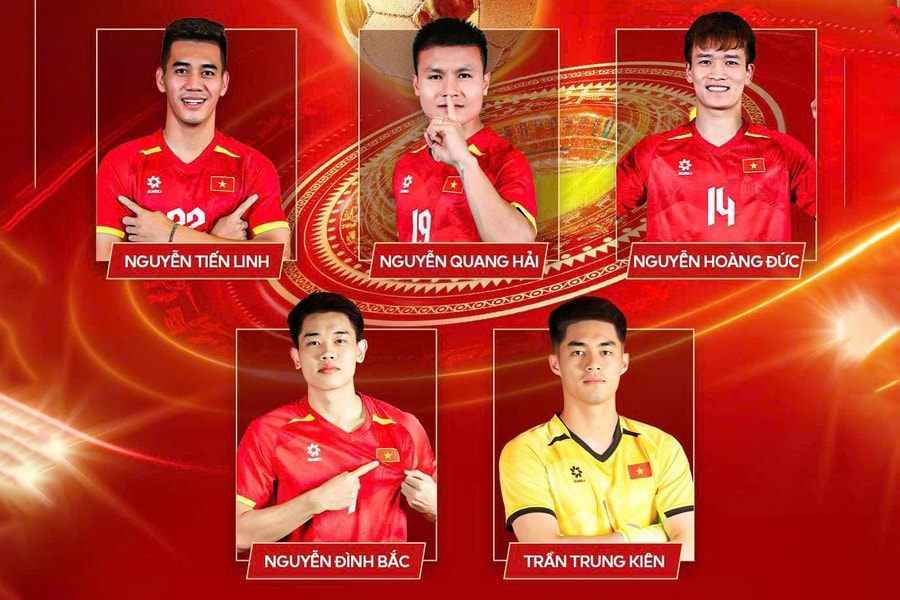 Trực tiếp Quả bóng vàng Việt Nam 2025: Đình Bắc cạnh tranh Quang Hải, Hoàng Đức