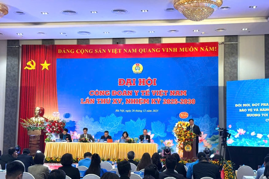 Đại hội Công đoàn Y tế Việt Nam: Lấy đoàn viên làm trung tâm, đẩy mạnh chuyển đổi số