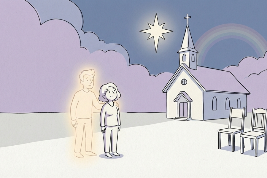 Anh không rời đi hoàn toàn, luôn trong ký ức của tôi