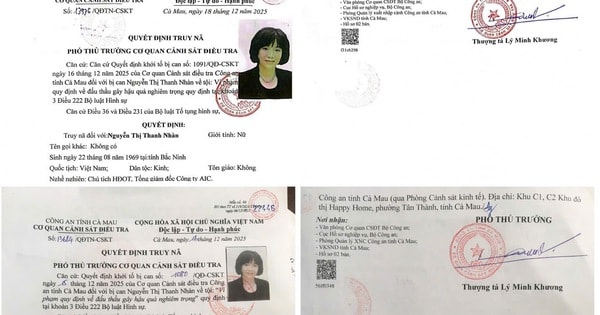 Công an tỉnh Cà Mau truy nã Tổng Giám đốc AIC Nguyễn Thị Thanh Nhàn