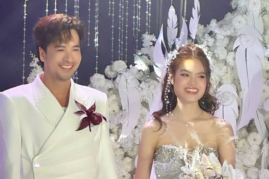 Tiệc cưới của Đoàn Minh Tài và vợ kém 16 tuổi