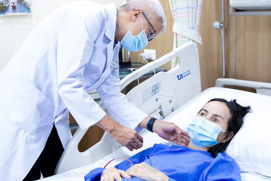 Ung thư vùng má tái phát lần ba