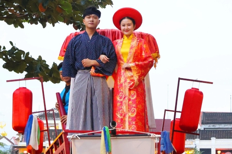 Tái hiện “đám cưới lịch sử” giữa lòng phố cổ Hội An