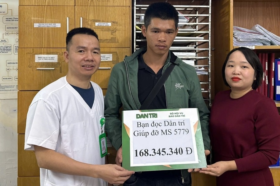 Hơn 233 triệu đồng nâng bước chàng trai trẻ vượt qua lằn ranh sinh tử