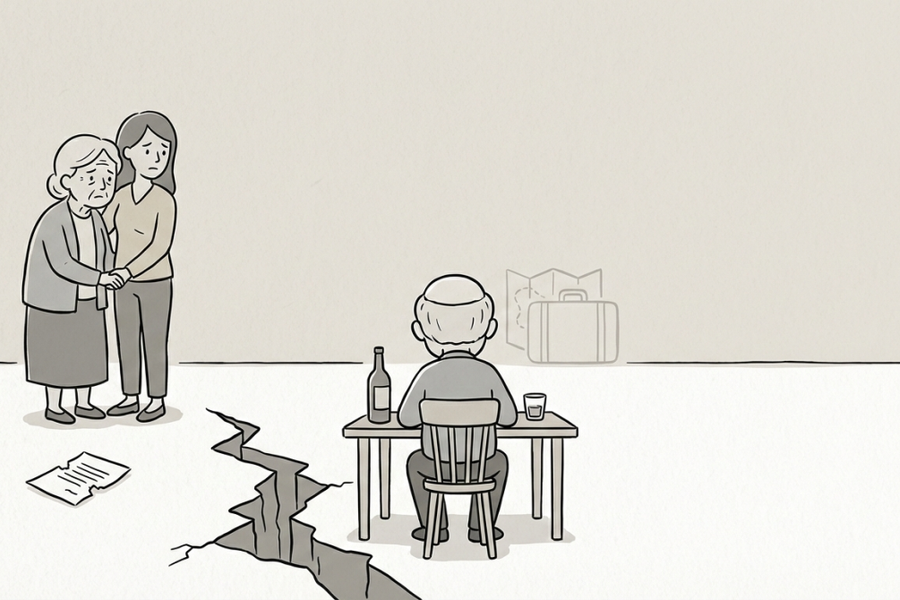 Bố ngoài 80 tuổi vẫn ngoại tình với cựu đồng nghiệp