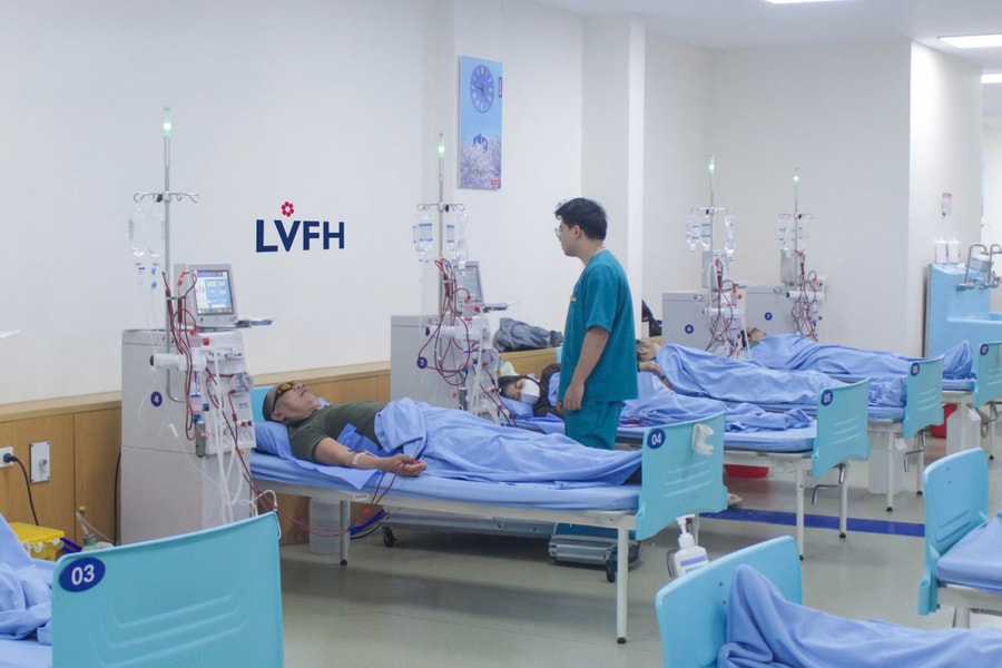 Bệnh viện Hữu nghị Lạc Việt áp dụng bảo hiểm y tế 100% cho người chạy thận