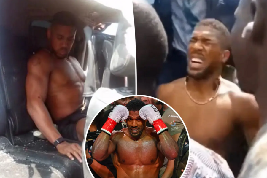 Anthony Joshua thoát chết trong vụ tai nạn xe hơi
