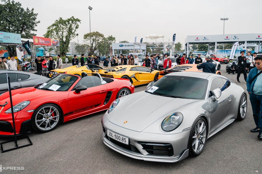 Loạt xe thể thao tiền tỷ trong ngày hội Motosport