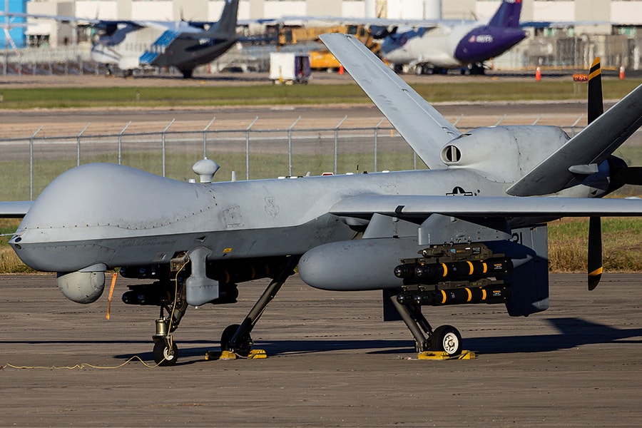 UAV Mỹ mang tên lửa nhiều chưa từng thấy khi triển khai gần Venezuela