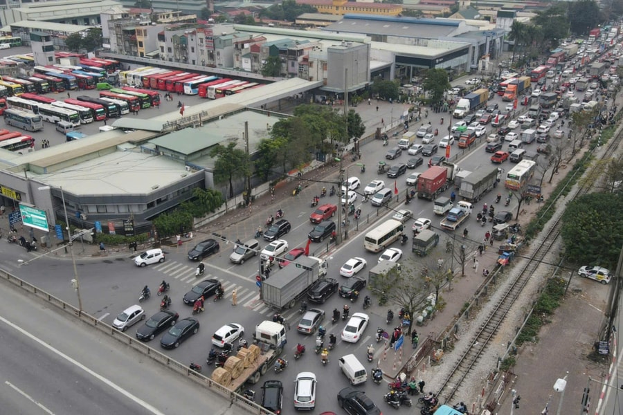 Hà Nội phân luồng giao thông dịp Tết Dương lịch, Tết Nguyên đán
