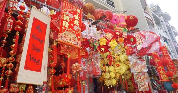 Sắc Xuân đến sớm ở Chợ Lớn