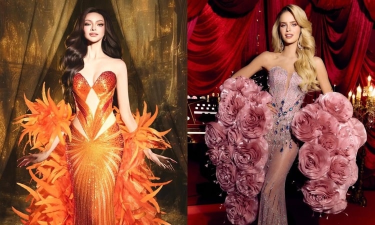 5 váy dạ hội nổi bật tại cuộc thi hoa hậu quốc tế 2025