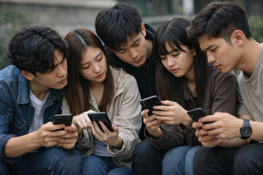 Người dân nước nào dành ít thời gian vào mạng nhất?