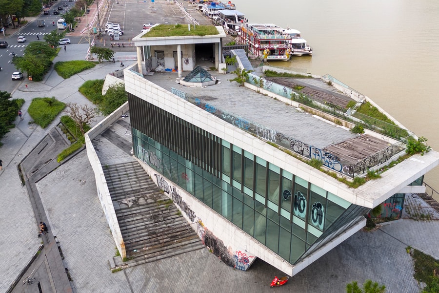 Hiện trạng Bến du thuyền Vũ Nhôm trước khi thành công trình công cộng