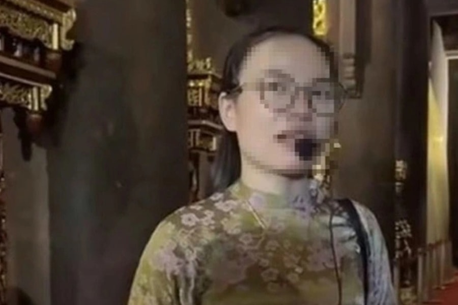 Xác minh hướng dẫn viên thuyết minh sai nội dung tại di tích Lam Kinh