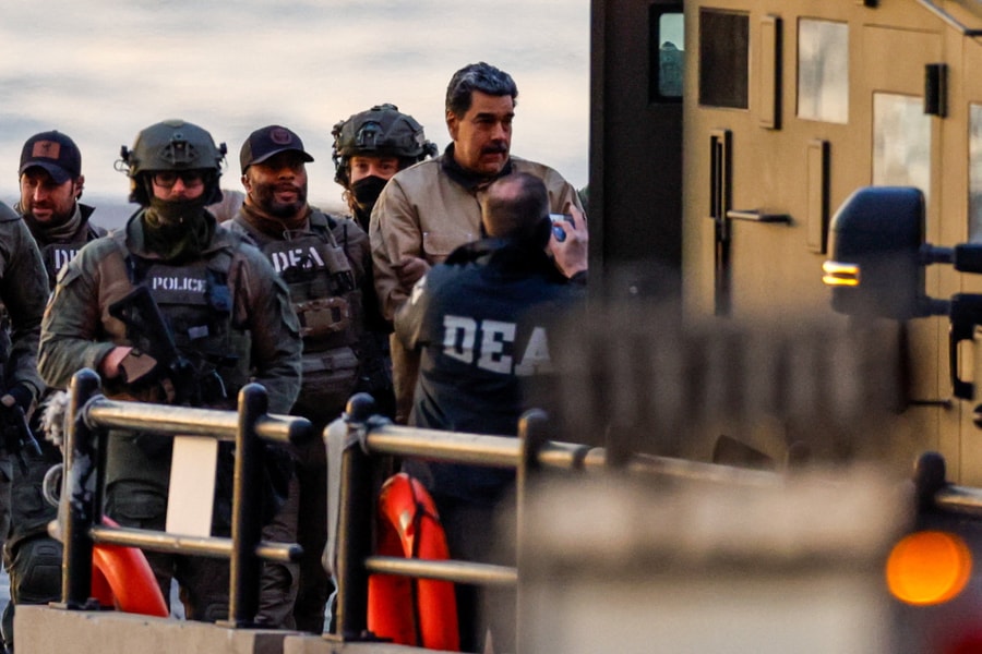 Tổng thống Venezuela Maduro đến Tòa án Liên bang New York dự phiên tòa sơ thẩm