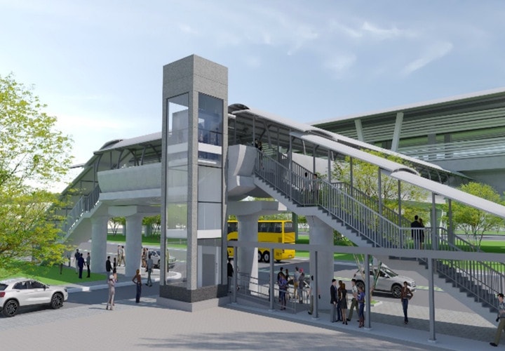 TP Hồ Chí Minh: Lắp đặt thang máy tại các cầu vượt bộ hành tuyến metro số 1