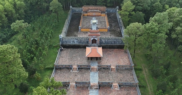 Trung tâm Bảo tồn di tích Cố đô Huế nói gì về 'công trình lạ' ở lăng mộ Hoàng hậu Từ Dũ?