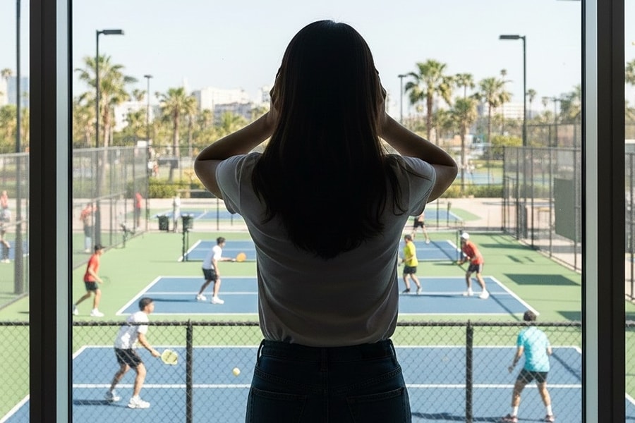 Tôi phát điên vì tiếng 'póc póc' pickleball tưởng như vô hại