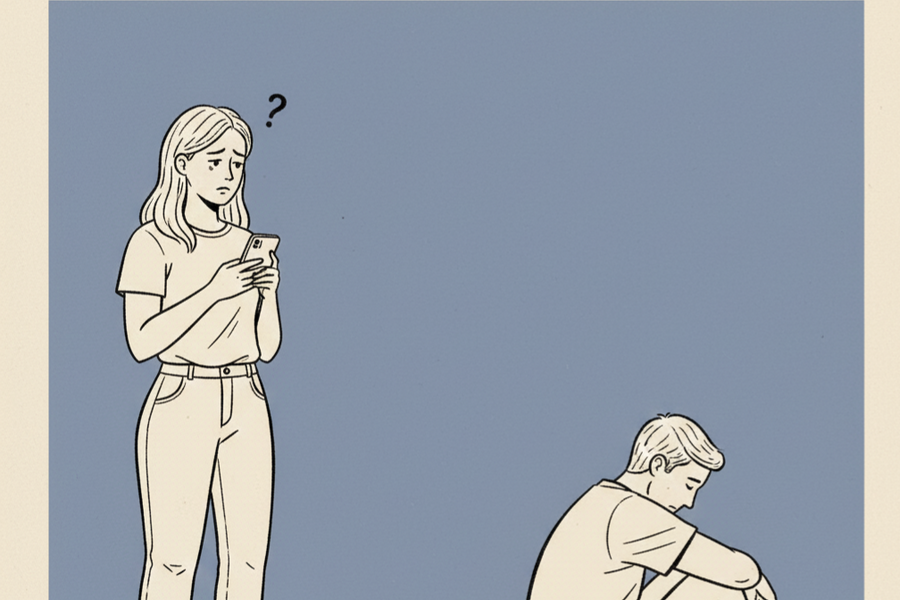 Sau khi bị phát hiện từng có vợ, anh tránh mặt tôi luôn