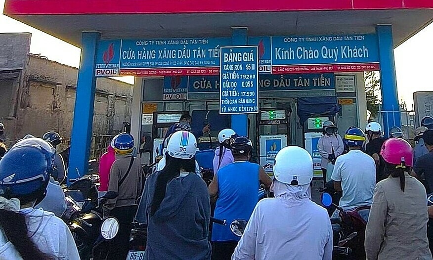 Đảo Phú Quý hết xăng