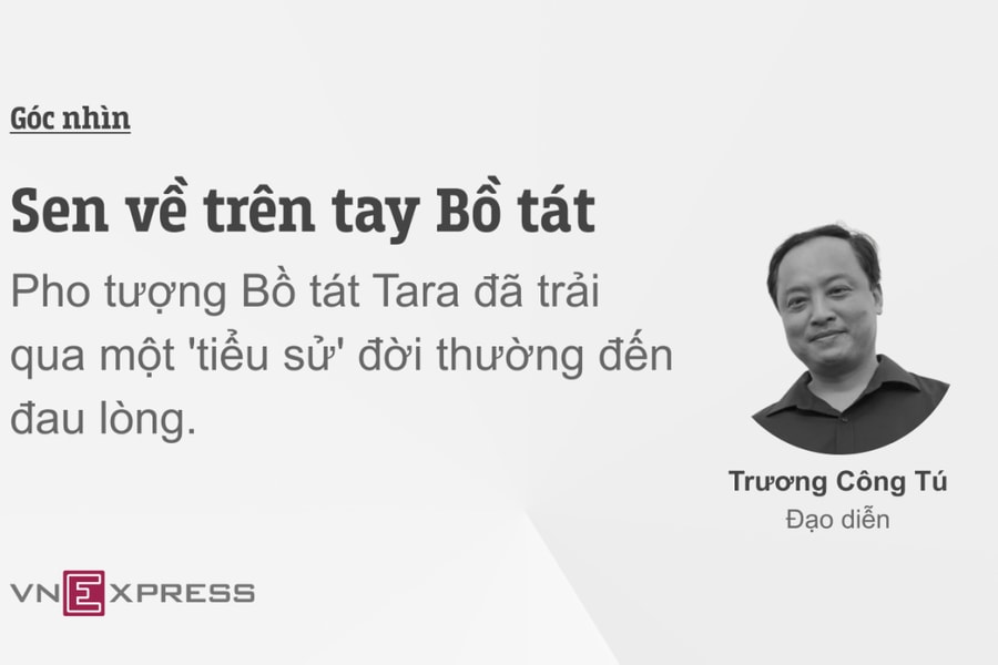 Sen về trên tay Bồ tát