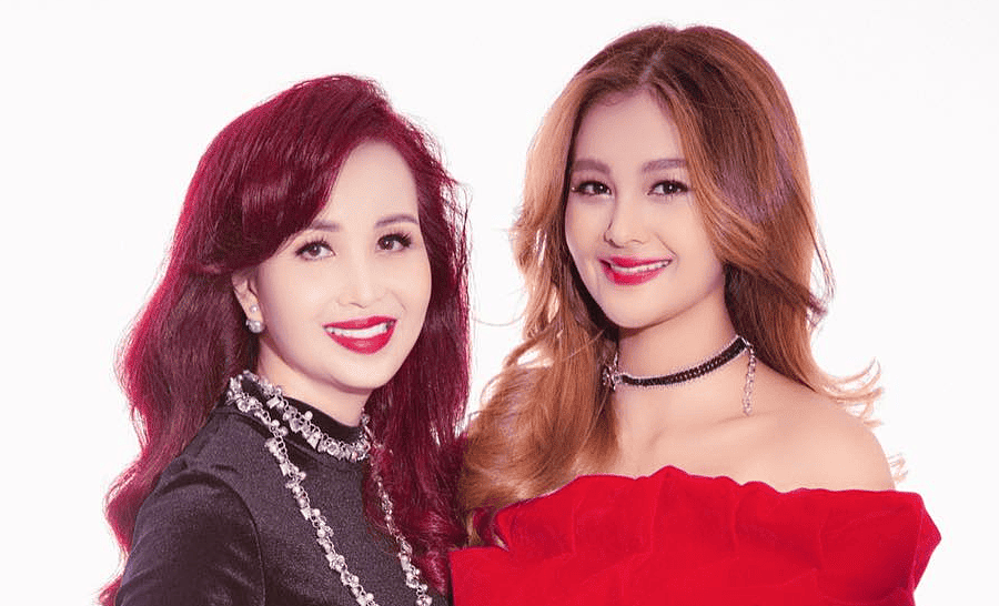 Sắc vóc con gái của Hoa hậu Diệu Hoa