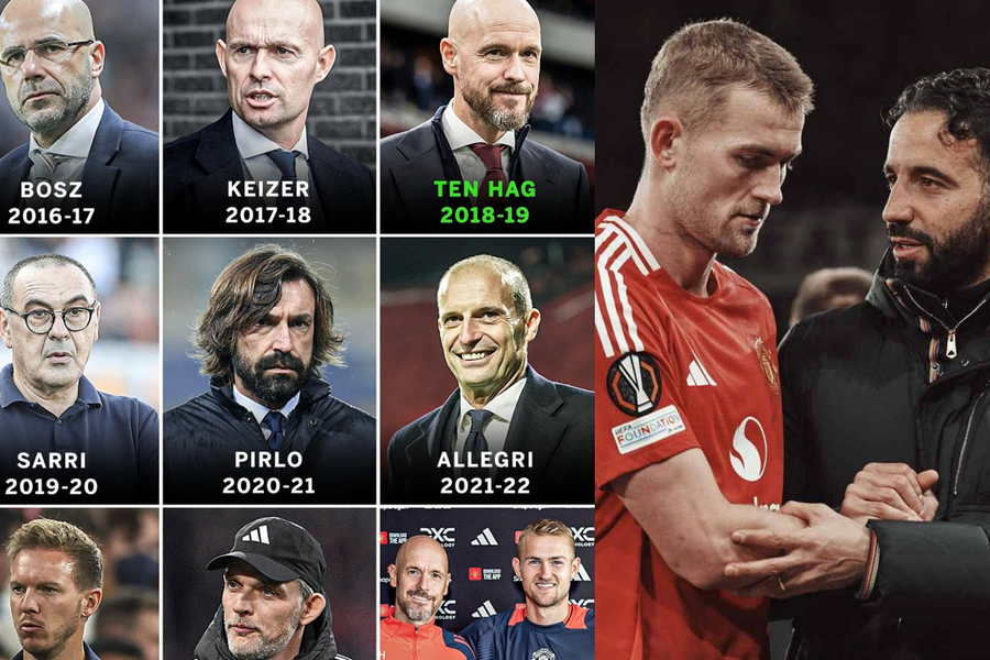 Cái dớp 'sát HLV' của De Ligt