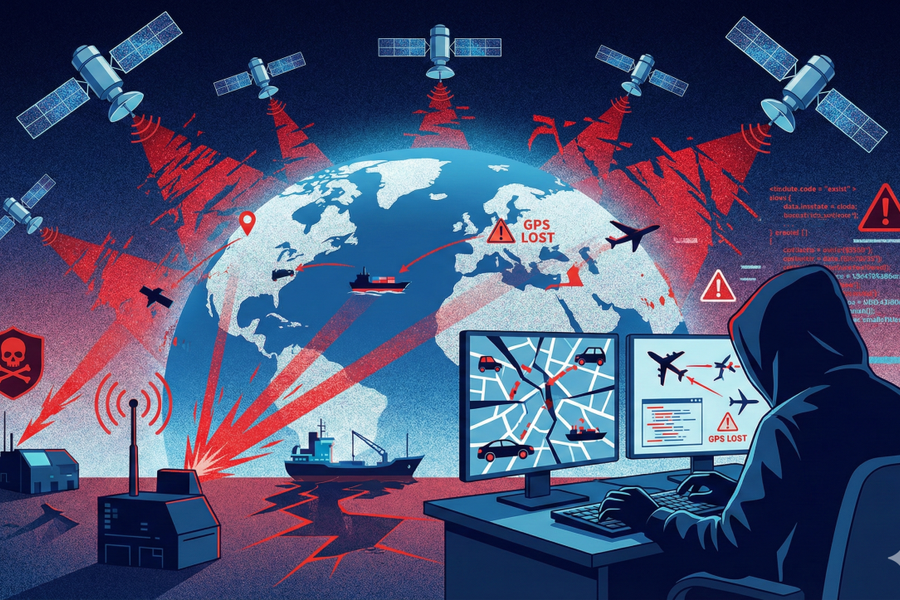 Sự mong manh của hệ thống định vị GPS