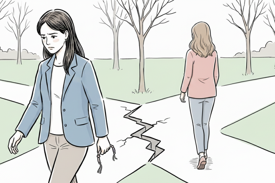 Nghỉ chơi với bạn nữ thân chỉ thích liên lạc với chồng tôi